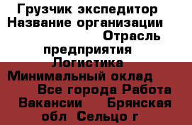 Грузчик-экспедитор › Название организации ­ Fusion Service › Отрасль предприятия ­ Логистика › Минимальный оклад ­ 17 000 - Все города Работа » Вакансии   . Брянская обл.,Сельцо г.